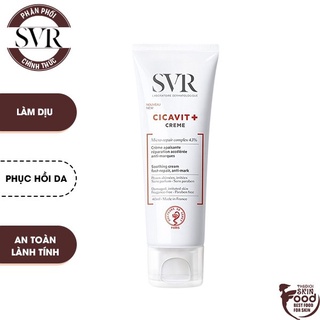 Kem Dưỡng Làm Dịu Da Dành Cho Da Nứt Nẻ, Mẫn Đỏ SVR Cicavit+ Cream 40ml