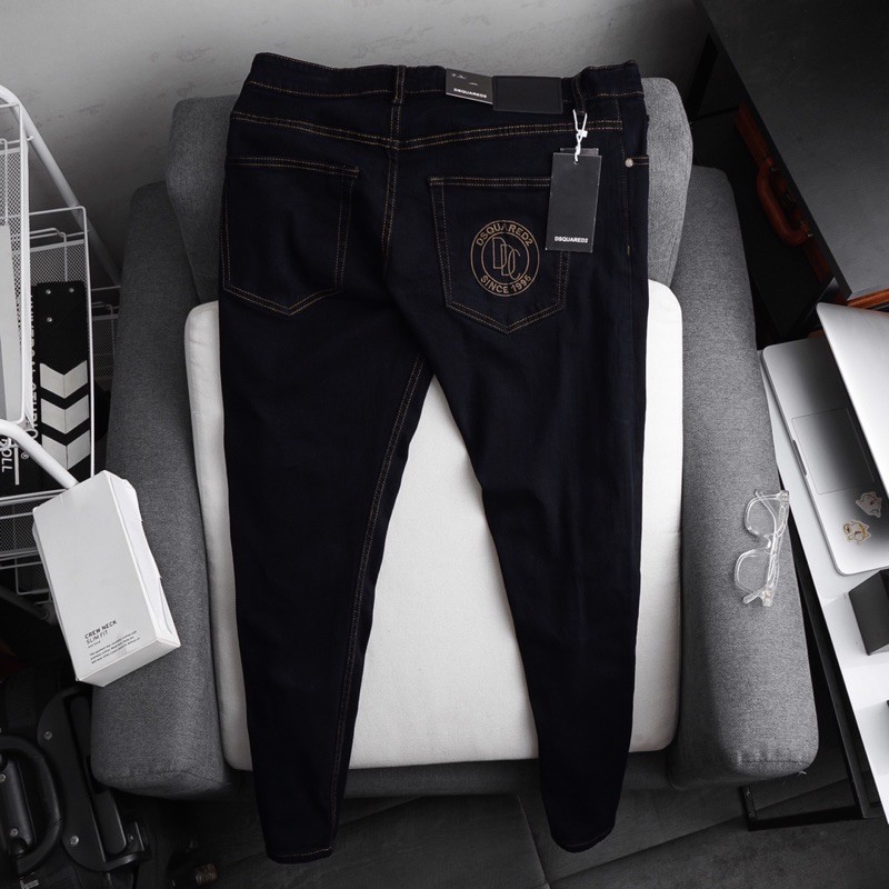 [XẢ LẺ SIZE] Quần Jean Nam cao cấp ống suông màu đen - chất bò co giãn đẹp | BigBuy360 - bigbuy360.vn