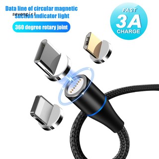 Dây cáp sạc nhanh usb 3.0 /đầu cắm nam châm qc micro usb/type-c/iphone tiện dụng