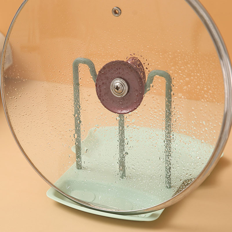 Giá để nắp nồi ngăn nắp tiện lợi dành cho nhà bếp