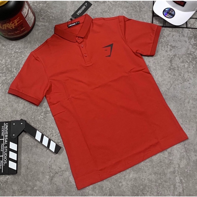 [sale sốc] áo thun nam GYMSHARK cổ trụ,áo thun nam body cotton 100%