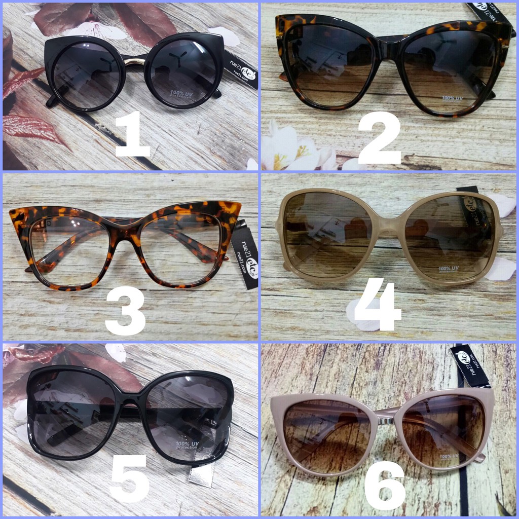 Kính Rue 21 -xách tay Mỹ- có bill chính hãng