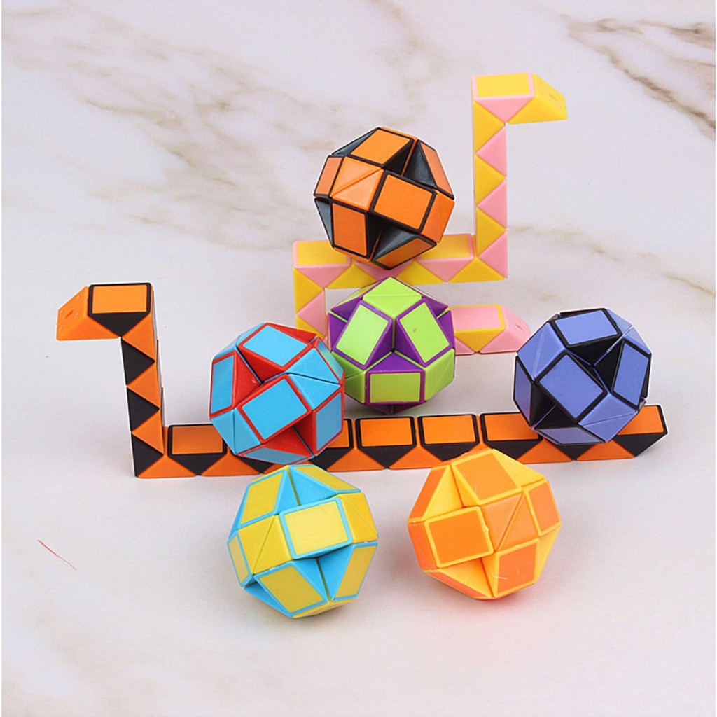 Đồ chơi khối cầu ma thuật biến hình độc đáo - Đồ chơi khối cầu lập phương 24 mảnh thay đổi hình dạng