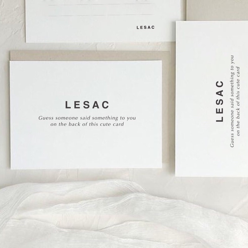 Set hộp quà tặng LESAC