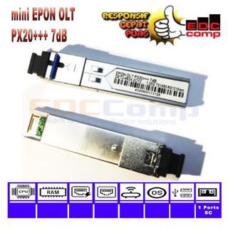 Sfp Epon OLT PX20+++ 7dB 1.25G 20KM