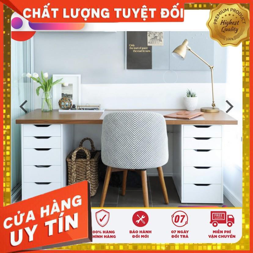 Bàn ikie 2 Hộc Tủ, Bàn Làm Việc, Bàn Máy Tính, Bàn có ngăn kéo, Bàn Kích Thước Dài. Bảo hành 12 tháng