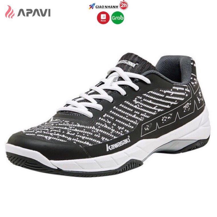 VIP (Xả Lỗ) Giày Cầu Lông Kawasaki K353 chính hãng, giày cao cấp, khuyết size , da PU bền, đệm EVA êm chân, bám sàn tốt