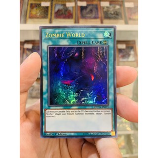 Thẻ Bài YugiOh! Mã DUOV-EN091 - Zombie World - Ultra Rare - 1st Edition