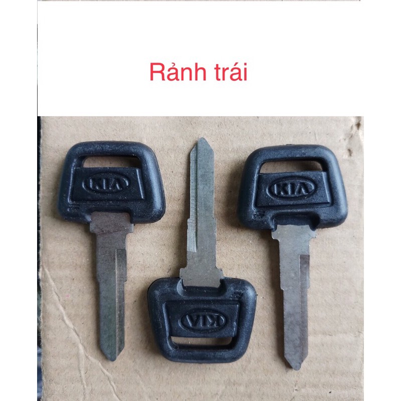 Phôi chìa khoá xe Ô.tô KIA ( rảnh trái , combo 3 chìa )