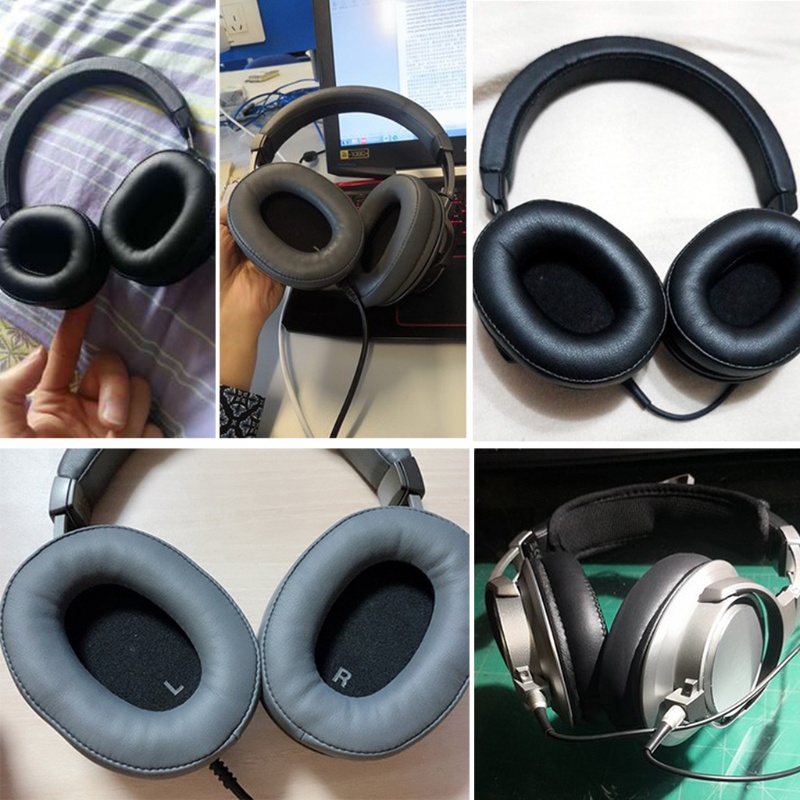 Cặp Mút Đệm Thay Thế Cho Tai Nghe Chụp Tai ATH-SR9 9BT Chuyên Dụng