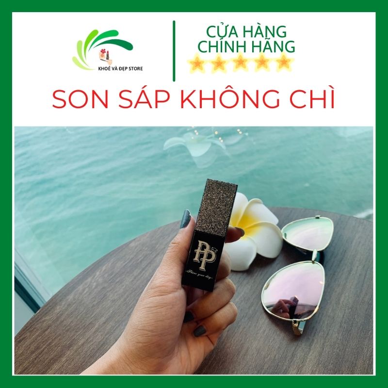 [Son Sáp Không Chì ] Son Sáp Mềm - chất Son Lì Nhẹ Môi, Nguyên Liệu 100% Thiên Nhiên An Toàn - Son Mẹ Bầu