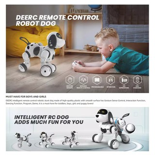 Đồ Chơi Robot DEERC Cho Trẻ Em Điều Khiển Từ Xa Robot Lập Trình Robot Điều Khiển Từ Xa Thông Minh Cho Chó Với Cảm Biến C