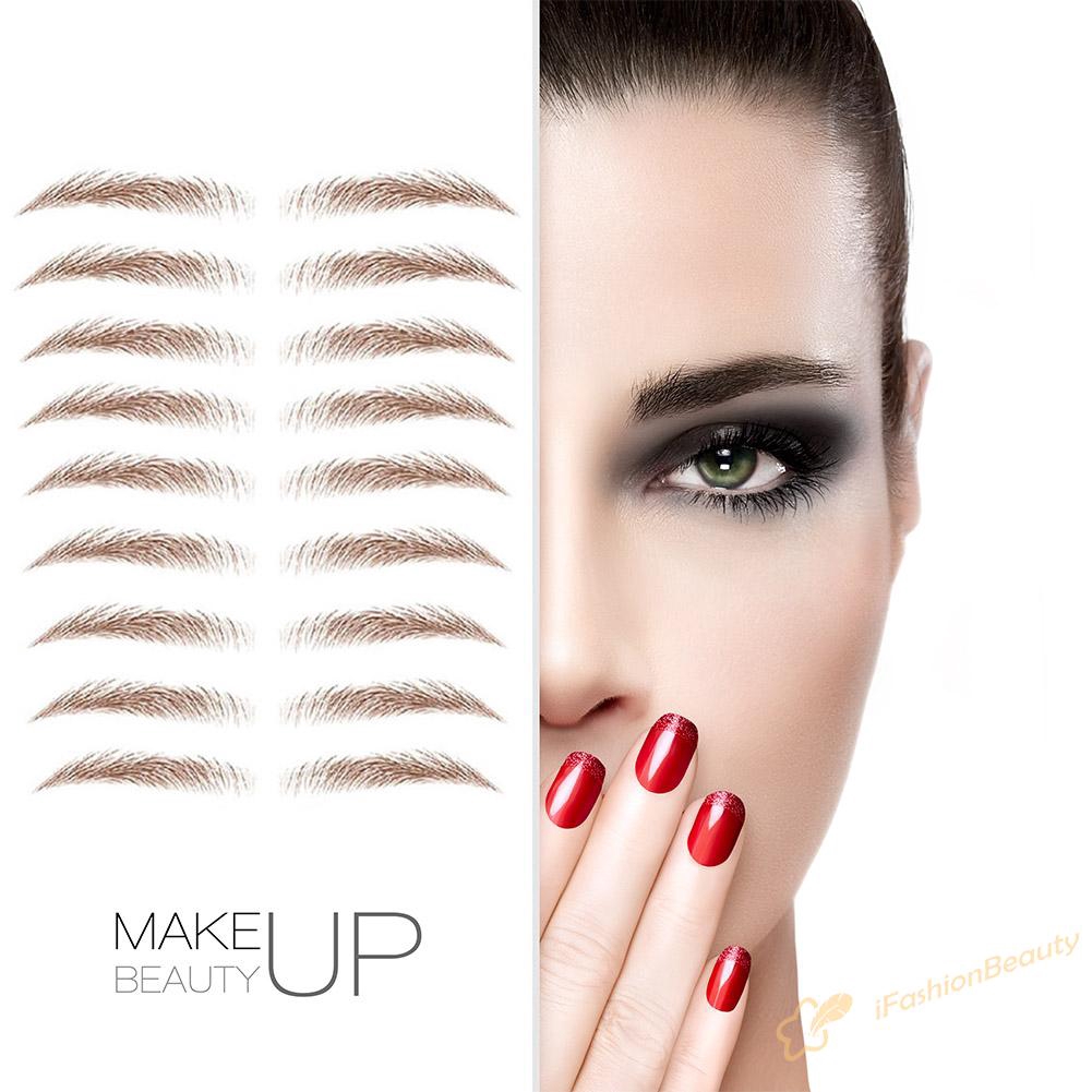 (Hàng Mới Về) Miếng Dán Hình Xăm Lông Mày 6d Lâu Trôi | BigBuy360 - bigbuy360.vn