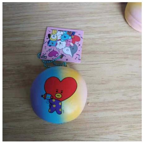 Đồ Chơi Squishy Hình Bánh Bao In Hình Bt21 Dễ Thương