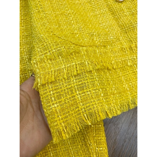 Sét váy dạ tweed