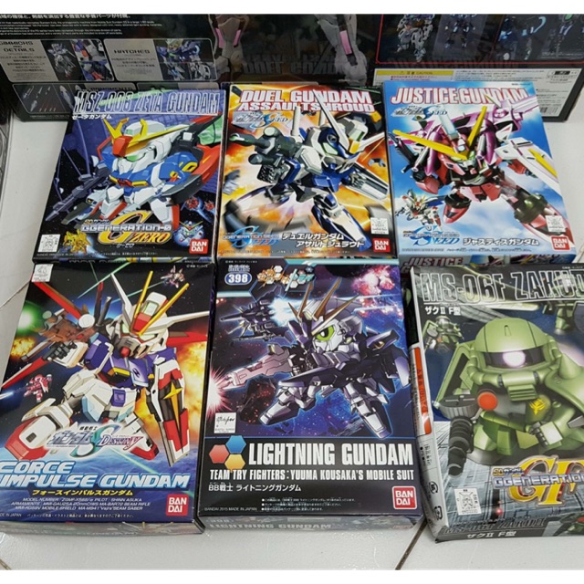 Mô hình Gundam SD các loại (chọn trong danh mục sản phẩm)