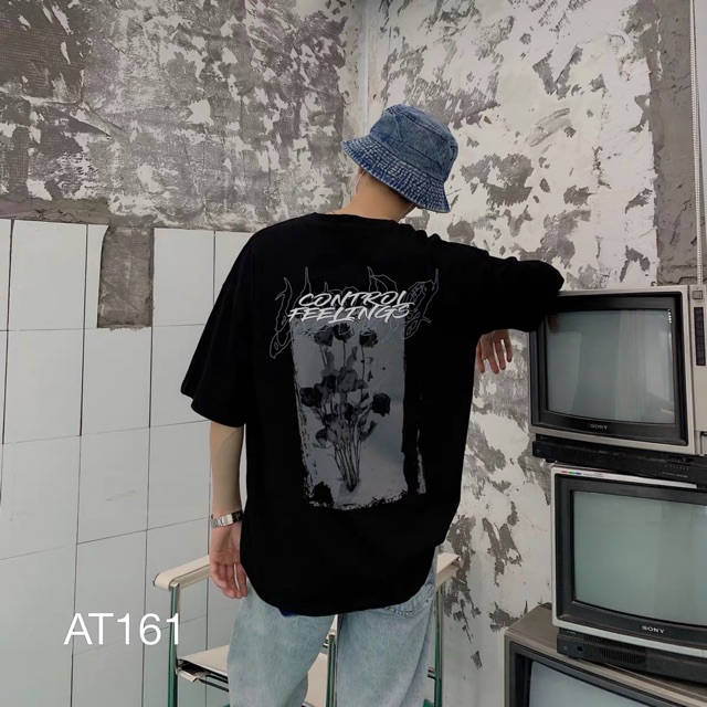 AT161 - ÁO THUN IN CHỮ CONTROI