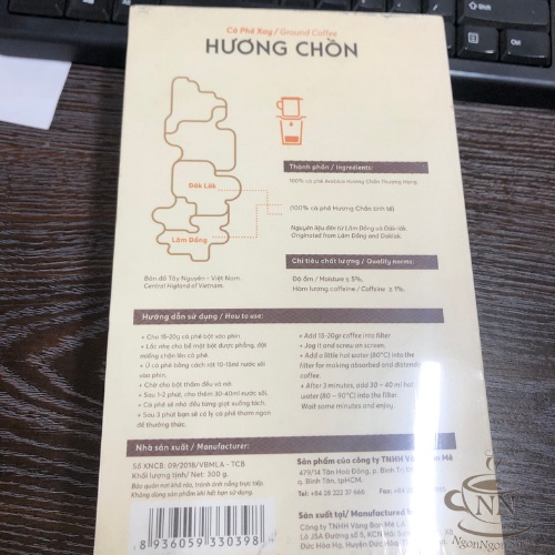 Cà Phê Chồn Rang Xay Hương Vị Tinh Tế HONEE COFFEE 300g - NGON NGON CÀ PHÊ