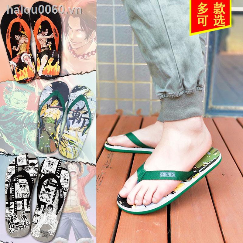 Dép xỏ ngón in hình hoạt hình One Piece