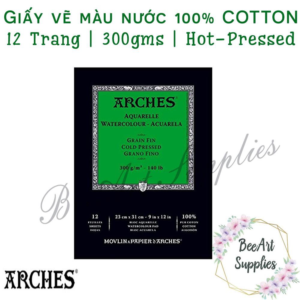 Giấy màu nước hạng hoạ sĩ Arches