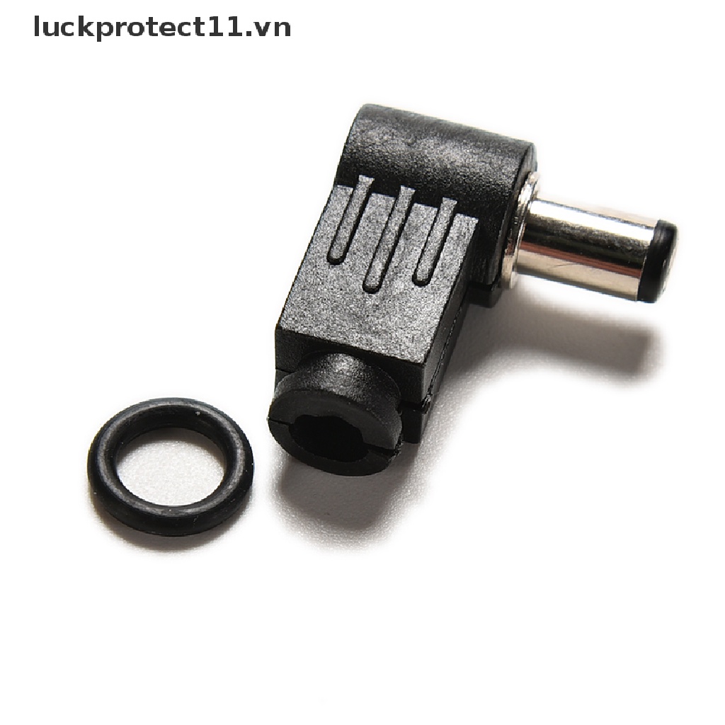 3c &amp; NEW * 10 Đầu Nối Hàn Góc Phải 2.1x5.5mm 2.1mm DC