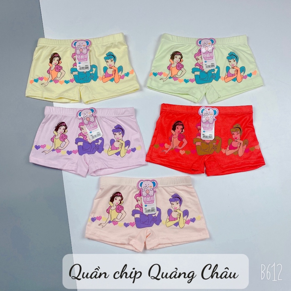 Quần chip bé gái cotton 4c hàng quảng châu BinhphuongStore M62 Đồ chíp cho bé gái size nhỡ đại 2 3 4 5 6 7 8 tuổi