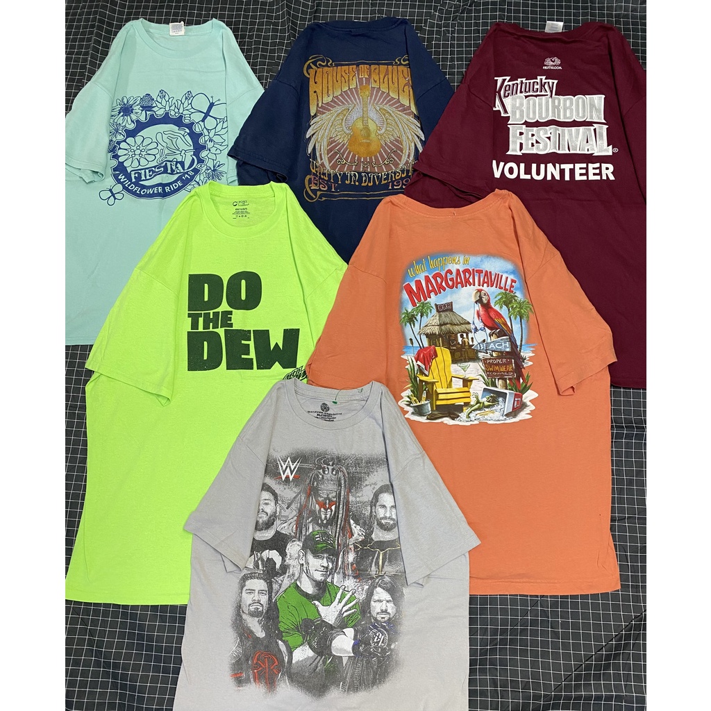 [SIZE - 2XL - link 9] Áo thun Mỹ Secondhand / 2hand (được chọn mẫu trên link)