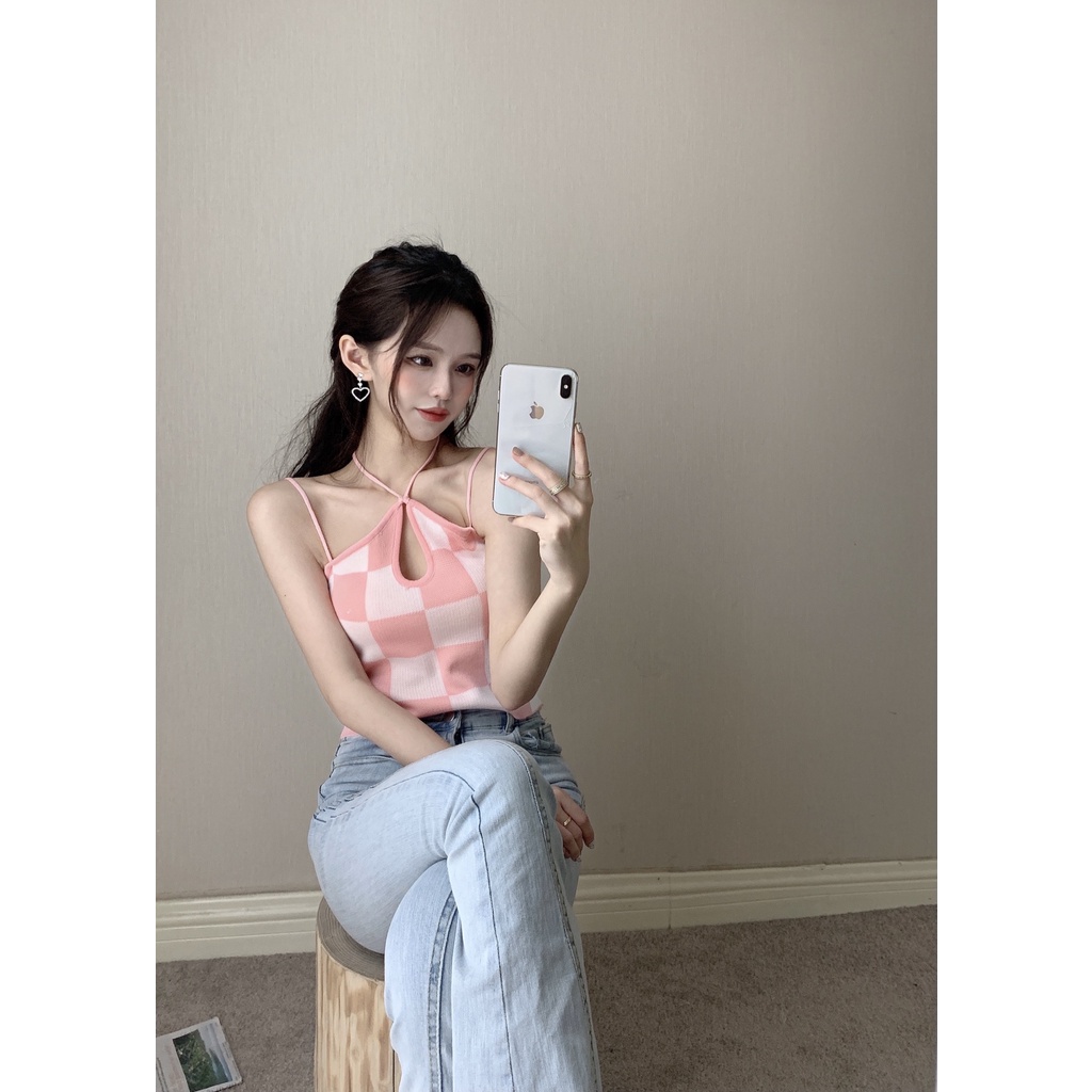 Đầm Hai Dây Dáng Ôm Hở Lưng Quyến Rũ Thời Trang Hàn Quốc