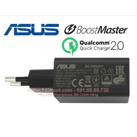 Củ Sạc Nhanh ASUS Boostmaster 9V-2A 18W ZIN Chính Hãng