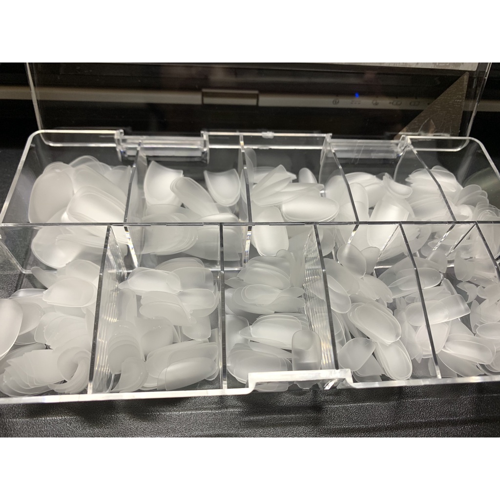 Móng úp HSM BẦU TRÒN NGẮN nhám trong - LẺ SIZE