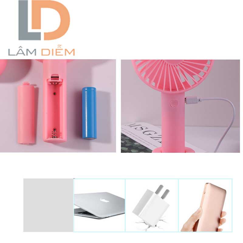 QUẠT MINI SẠC USB CẦM TAY QUẠT ĐỂ BÀN 3 CHẾ ĐỘ SIÊU MÁT N9 | BigBuy360 - bigbuy360.vn