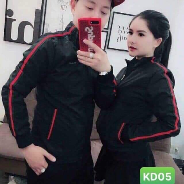 Áo khoác dù nam nữ màu XANH ĐEN ĐỎ XÁM 3 sọc ngực chất liệu dù gió 2 lớp cao cấp dáng from đẹp nhiều mẫu mới MÃ SỐ KD31