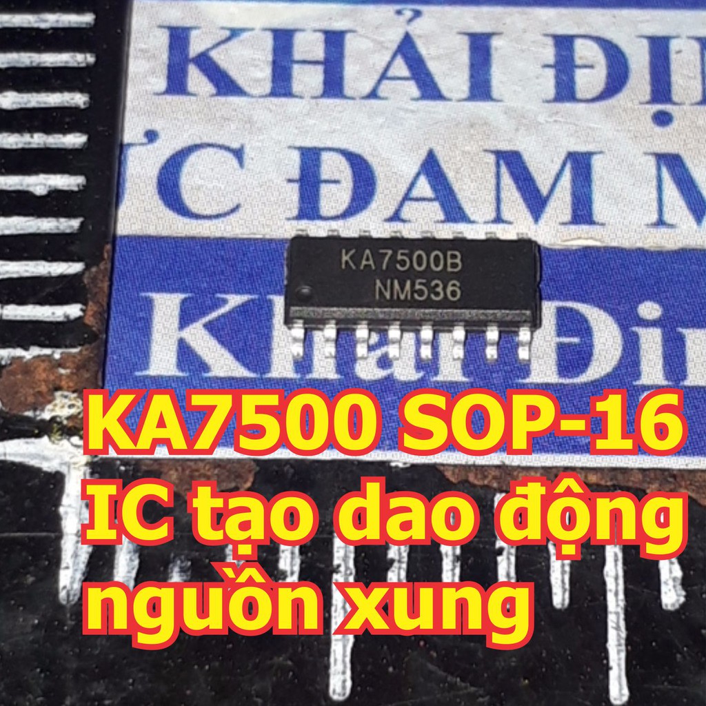 5 con KA7500B KA7500 SOP-16 IC tạo dao động nguồn xung (5 con) KDE1276