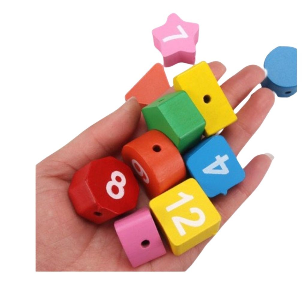 Đồng Hồ Gỗ, Đồ Chơi Gỗ cho bé giúp bé vừa chơi vừa học, phát triển trí tuệ- ALOKIDS TB]