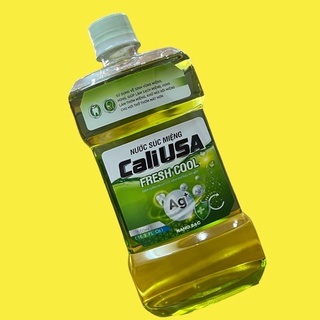 Nước súc miệng caliusa trà xanh