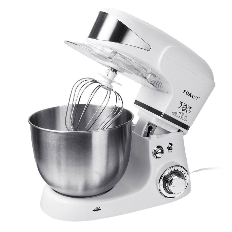 Máy trộn bột bánh mì, bánh bao SOKANY SK-206 1000W [BH 12 Tháng]