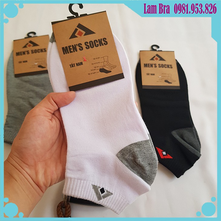 Tất Nam Cổ Ngắn Trịnh Trung - Hàng Việt Nam Chất Lượng Cao - Công Nghệ Nano - Chống Hôi Chân.