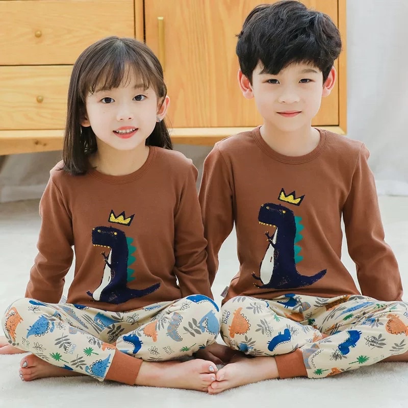 Bộ ngủ thu đông cho bé 1 đến 10 tuổi