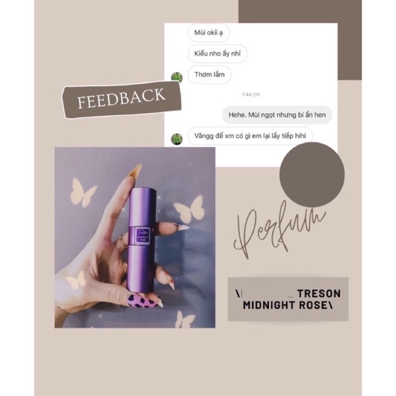 LC MIDNIGHT ROSE - Nước hoa mini 20ml