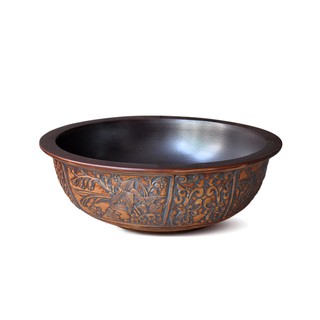 Chậu rửa sứ mỹ thuật - lavabo sứ kanly su114
