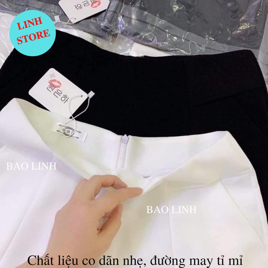 Quần Cạp Cao Nữ LINH STORE Thời Trang Nữ Mặc Ở Nhà Hay Đi Chơi Chất Liệu Tuyết Mưa Hãng Vitex