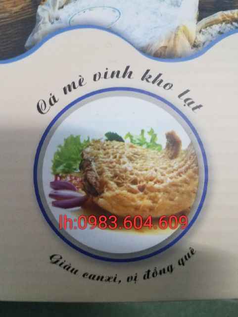 Combo 06 hộp cá linh kho mía (đặc sản An Giang)