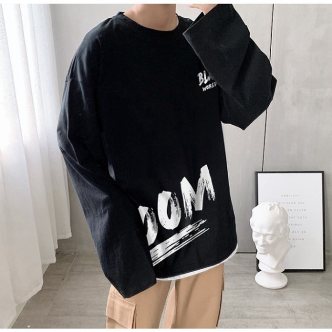 Áo Thun Dài Tay Boom Siêu Hot🍁 Unisex nam nữ đều mặc được | BigBuy360 - bigbuy360.vn