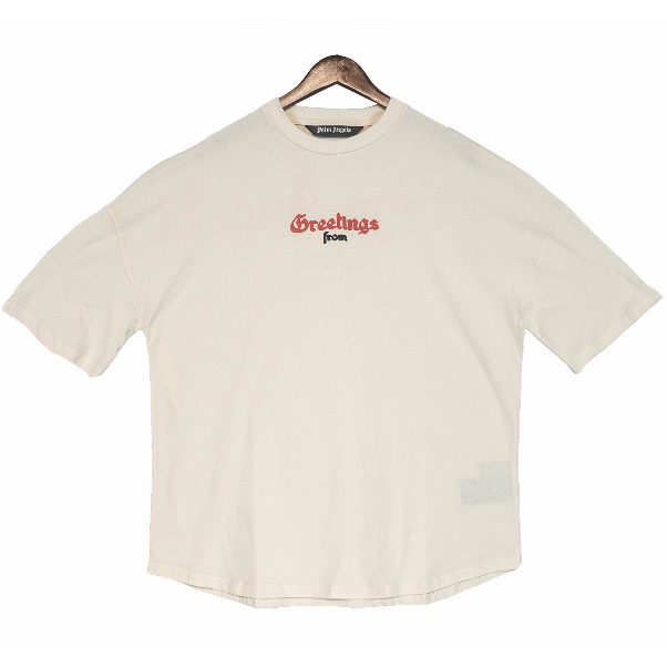 Áo Thun Tay Ngắn In Chữ palm angels Phong Cách Mới Thời Trang Unisex 0704