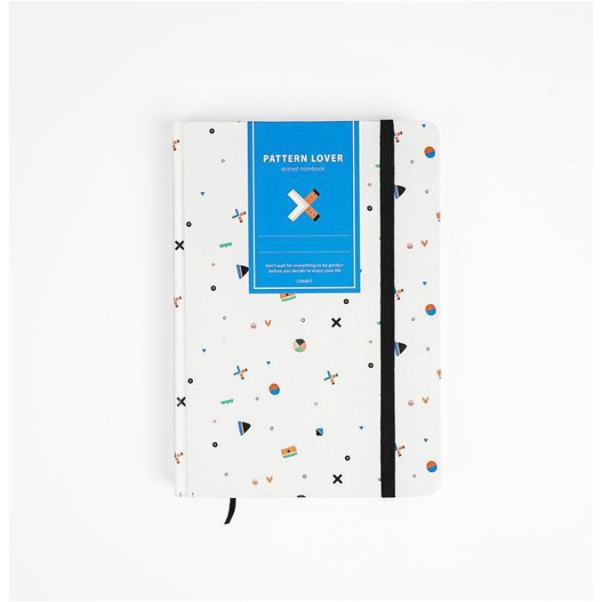 [SỔ TAY XINH] Sổ ruột Dot Crabit Notebuck - X trắng - sổ dotgrid