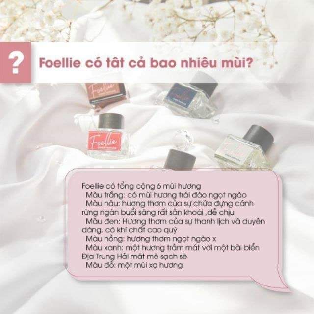 Nước hoa vùng kín FOELLIE | Thế Giới Skin Care