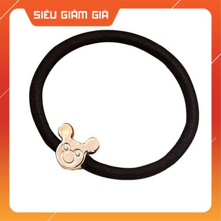 Dây Nịt Buộc Tóc gắn hoạ tiết Mạ Vàng - Mẫu giao ngẫu nhiên hoạ tiết
