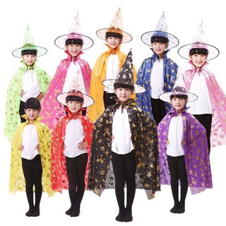 Bộ Áo Mũ Hóa Trang Hình Tượng Phù Thủy Hallowwen