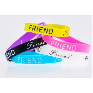 Vòng tay cao su friend thời trang ho1