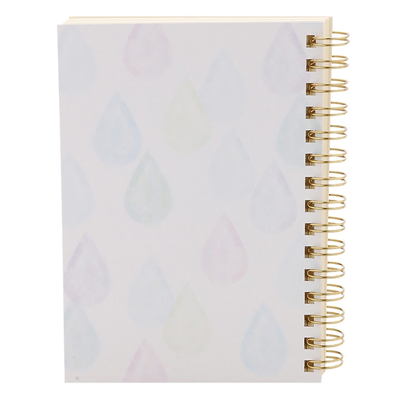 Sổ Lò Xo Twin Notebook RAIN PARTY Motto A6 120 Trang Japan CYTNA-RP